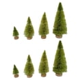 thumbnail image 4 of de Navidad Artificial, modelos de decoraciones navideñas, escritorio pequeño, cepillo en miniatura, es de pino para bodas en interiores, 8 Verde, 4 of 7