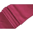 thumbnail image 3 of 10 Pcs Satin Table Runner Wedding Party Banquet Decoration&nbsp;12 x 108&nbsp;- Ruby Pink, 3 of 8