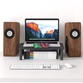 thumbnail image 6 of Monitor Stand Riser - Upgraded for Faster Productivity - Anti-Skid, HD Hexagonal Steel - Free Cable Ties - Computer Stand - Laptop, Desktop, Printer, iMac (Simple), 6 of 7