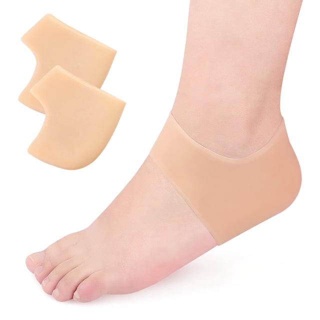 Tignapoo Soft and Comfortable No-Hole Heel Sleeves for Sports - Available in Multiple Colors and Sizes