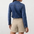 thumbnail image 3 of Women's&nbsp; Hiking Shorts Quick Dry Sun Protection Stretchy Outdoor Shorts with Zipper, 3 of 5