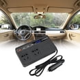 thumbnail image 1 of Car Inverter Power Inverter 12V To 110V Car Outlet Adapter 12V Inverter Black, 1 of 9