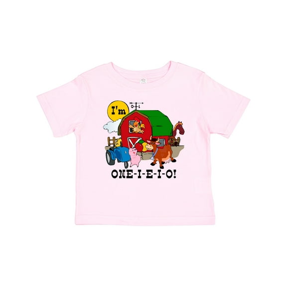 Inktastic One-i-e-i-o Boys or Girls Baby T-Shirt