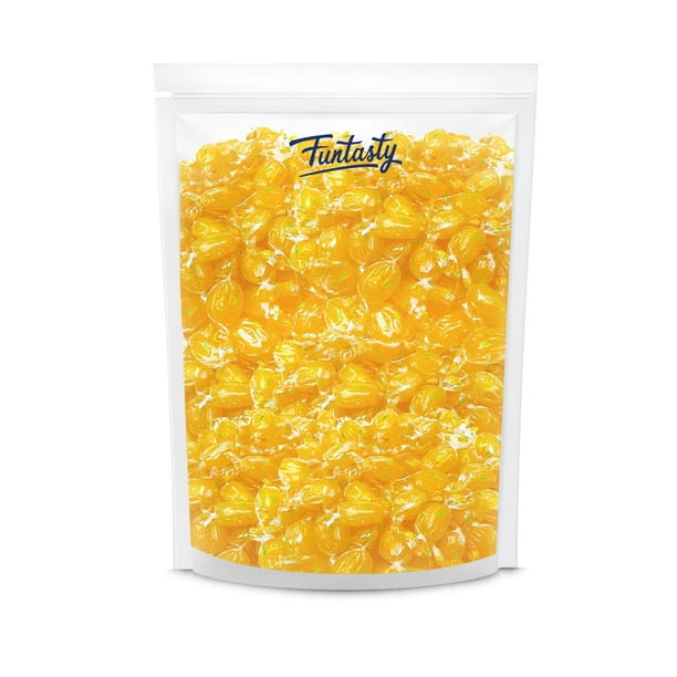 Funtasty Lemon Drops Filled Hard Candy, Individually Wrapped, Bulk Pack
