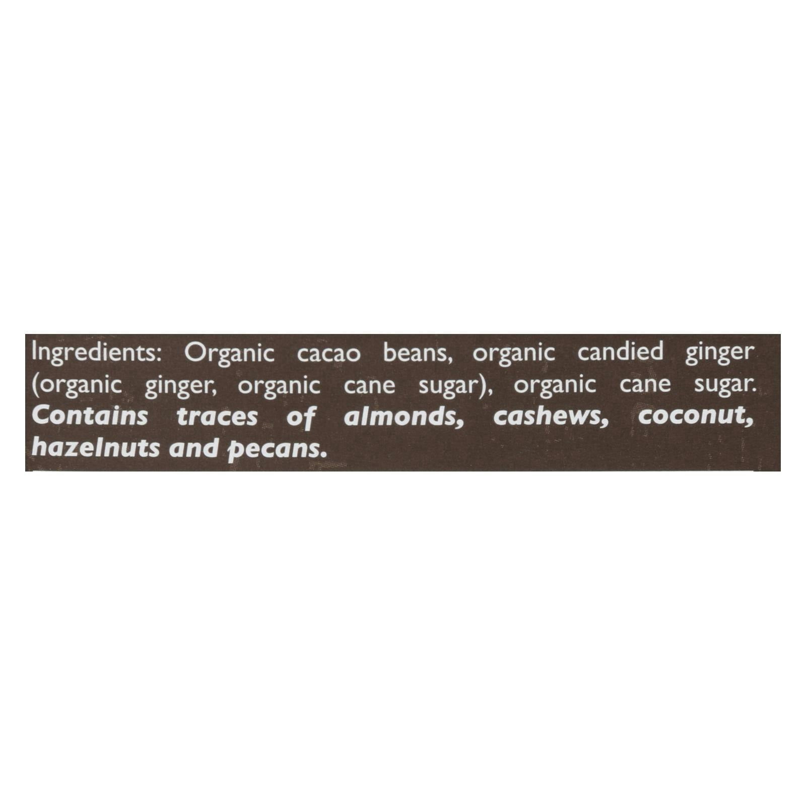 Taza Chocolate Wicked Dark Ginger Organic 2.5 oz (Pack Of 10)
