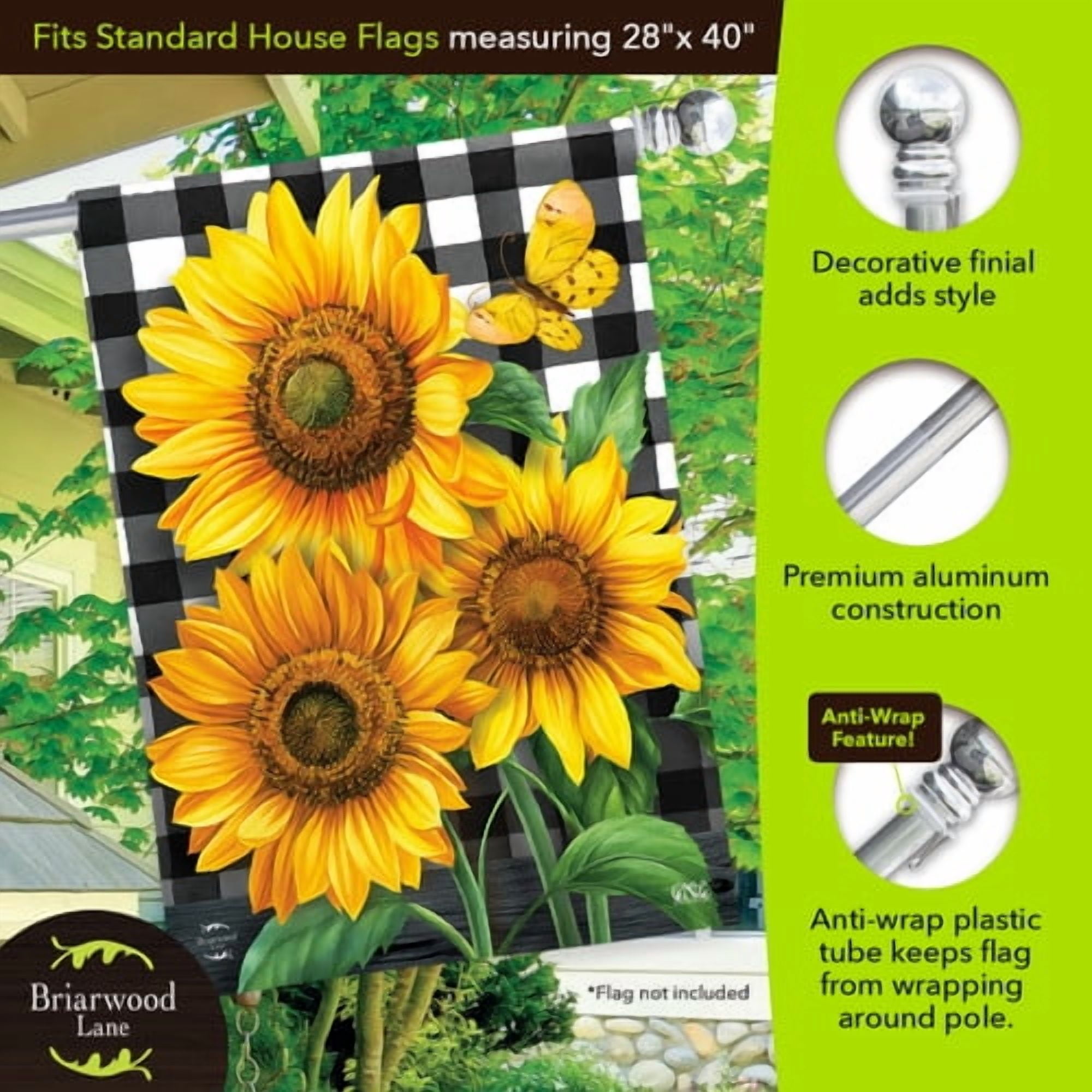 Briarwood Lane 56" Aluminum Flag Pole