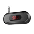 thumbnail image 4 of Transmisor FM Radio FM Llamada Radio inalámbrica Adaptador de conector de 3,5 mm para iPhone IOS Altavoz de coche Android Doosl Inevent DZ1426-00B, 4 of 5