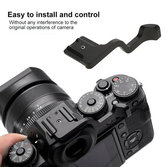 Garosa Camera Thumb Grip,  Aluminum Alloy Hand Grip With Wrench For Fuji X-T1 Cameras