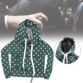 thumbnail image 4 of Para Coche Manija de sudadera con capucha de Navidad para coche, engranaje de manija manual de Navidad de moda (verde + estrella blanca), 4 of 7