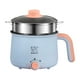 thumbnail image 1 of Mini olla caliente multifunción de 1,8 l para cocinar ramen de avena y fideos. Olla de acero para cocinar al vapor, 1 of 9