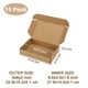 thumbnail image 3 of Set de 15 Cajas para Envío Serwrsw de Cartón Marrón 23x15x5 cm, 3 of 7