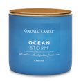 thumbnail image 5 of Colonial Candle Pop of Color Ocean Storm Scented Jar Candle, 3 Wick, 14.5 oz, 80 Hours Burn, Water, 5 of 8