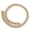 Gold (14 mm wide), variant on Men's 14mm hip-hop Cuban chain necklace, set with cubic zirconia and featuring a hypoallergenic, non-fading gold plating process. Available in multiple sizes, this is a stylish piece of jewelry.