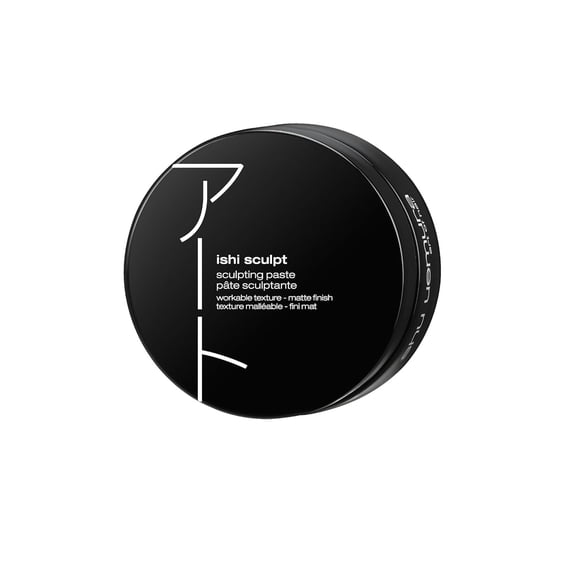 Shu uemura art of hair Ishi Sculpt Pasta texturizante y esculpida - Control del encrespamiento y sujeción duradera añade textura y brillo sutil para todo tipo de cabello 2.54 onzas líquidas