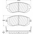 thumbnail image 2 of Centric 105.0929 Posi-Quiet Ceramic Brake Pad with Shims, 2 of 4