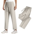thumbnail image 6 of Women's Active Stretch Pants Breathable Quick Drying Straight Leg Women's Hiking Pants Travel Pants Women with Pockets, 6 of 6