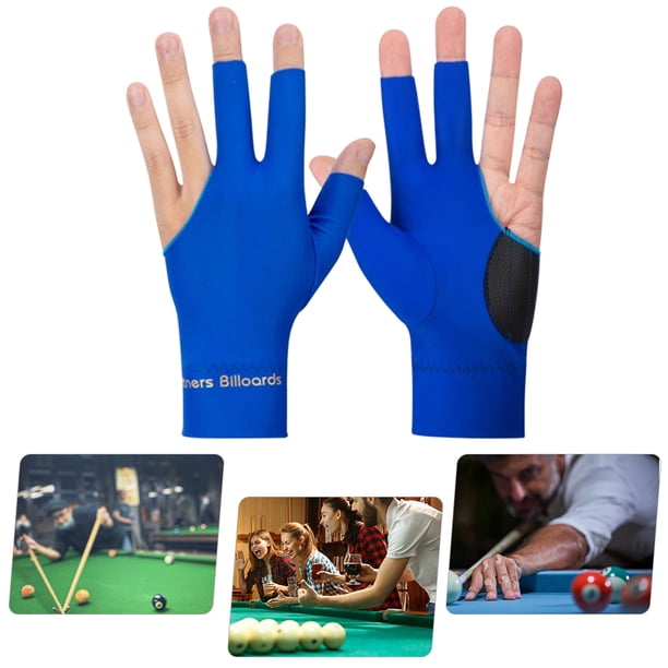 Guantes Entrenamiento Billar Tres Dedos Suministros