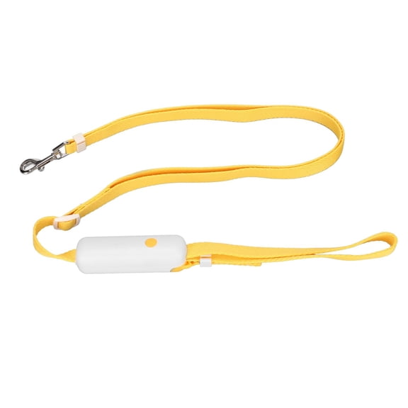 BOKYAN Retractable Nylon Dog Leash with Snap‑Lock Buckle, Hanging Loop, Adjustable Length – Stylish White