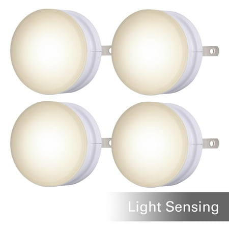 

Lights by Night Automatic Glo Dot LED Night Light 4 Pack Plug-In 45086