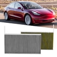 thumbnail image 4 of Cabin Air Filter Replacement 2pcs Activated Carbon Cabin Air Filter Cleaner Accessory Fit For  Model 3 Model Y 2019-2021, 4 of 8