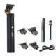 thumbnail image 1 of Cortadora de cabello inalámbrica con pantalla LCD - Kit profesional para corte en seco y húmedo - Incluye 4 peines de ajuste (1.5-9mm) - Batería de litio 1000mAh - Carga USB - Diseño ergonómico, 1 of 7