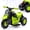 Green, variant on Hetoy 6V Kids Bubble Ride-On Motorcycle – Electric 3-Wheel Toy