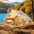 thumbnail image 6 of Inflatable Camping Tent for 2-4 Person, Waterproof Oxford Fabric, 5-Minute Setup Air Tent with Manual Pump., 6 of 6
