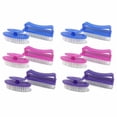 thumbnail image 6 of 12 PC Nail Brush Set Cleaning Scrub Manicure Pedicure Fingernail Brushes Toes, 6 of 7