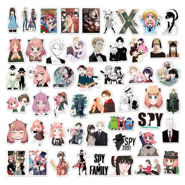 Pack Of 50 Laptop Stickers, Waterproof PVC Stickers For DIY Decoration, Graffiti Style Stickers For Cars, Motorcycles, Laptops, Bikes, Skateboards, Skis, Snowboards, Luggage Etc
