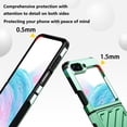 thumbnail image 4 of Ultra Thin Captivating Detachable Spring Case Film Integrated Case for Samsung Z Flip5 with PC and TPU Material, 4 of 7