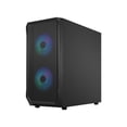 thumbnail image 4 of Fractal Design Focus 2 RGB Black ATX mATX Mini ITX Clear Tinted Tempered Glass Mid Tower Computer Case, 4 of 5