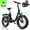 Black, variant on 750W 1200W Folding Electric Bike for Adults, 48V 10Ah Removable Battery, 16" Fat Tire Ebike, Dual Disc Brakes & Front Suspension, UL 2849, Black