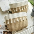 thumbnail image 7 of NIUBWJL The Door Hanging Basket Boho Woven Over Door Storage Organizer 3 Tier Hanging Baskets, 7 of 7