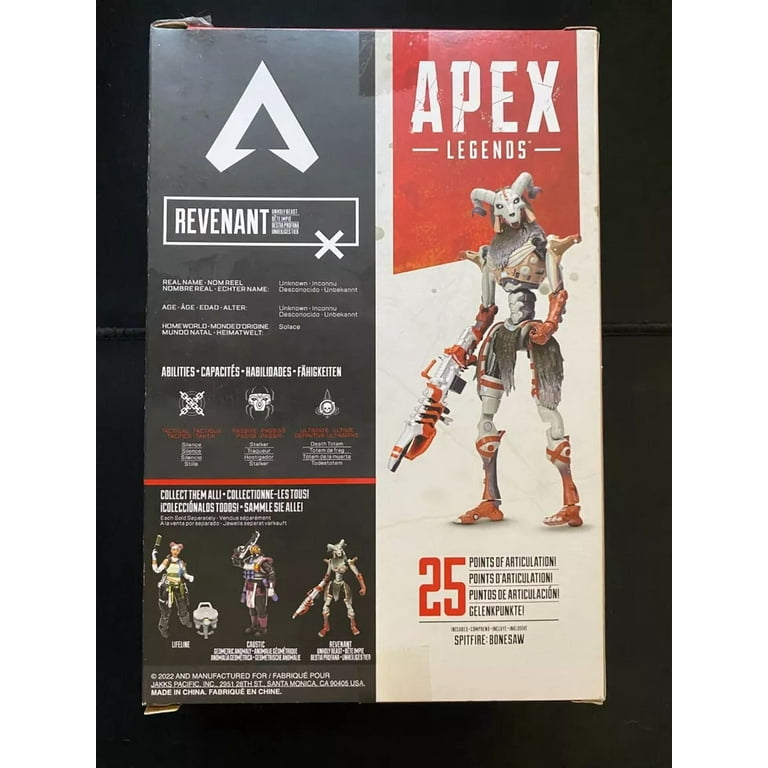 Apex Legends REVENANT #17 Unholy Beast 6” Action Figure Jakks
