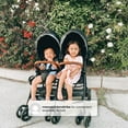 Jeep PowerGlyde Plus Side x Side Double Stroller by Delta Children