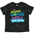 thumbnail image 3 of Inktastic World’s Best Coal Miner Daddy Boys or Girls Toddler T-Shirt, 3 of 5