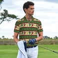 thumbnail image 3 of Sikiie Vintage Mexican Print Men's Short-sleeved POLO Shirts, Button-down Shirts and T-shirts are Suitable for Vacation, Leisure and Business-XX-Large, 3 of 6