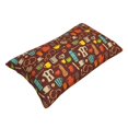 thumbnail image 3 of Disketp Pillow Covers Retro Coffee Pattern Throw Pillow Case Cushion Covers,Cushion For Bedroom,Couch,Home-20"X30", 3 of 8