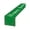 Green, variant on Partheme 72x13 Inch Happy Birthday Table Runner 9 Colors Options, Colorful Party Decoration for Kids Adults, Reusable Table Decor for Dining Room Kitchen Home, Purple