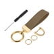 thumbnail image 1 of Llavero de Coche Único Bargains Llavero Universal con Anillo para Llaves de Fob para el Hogar Aleación de Zinc Tono Dorado Marrón Oscuro 1 Juego, 1 of 6