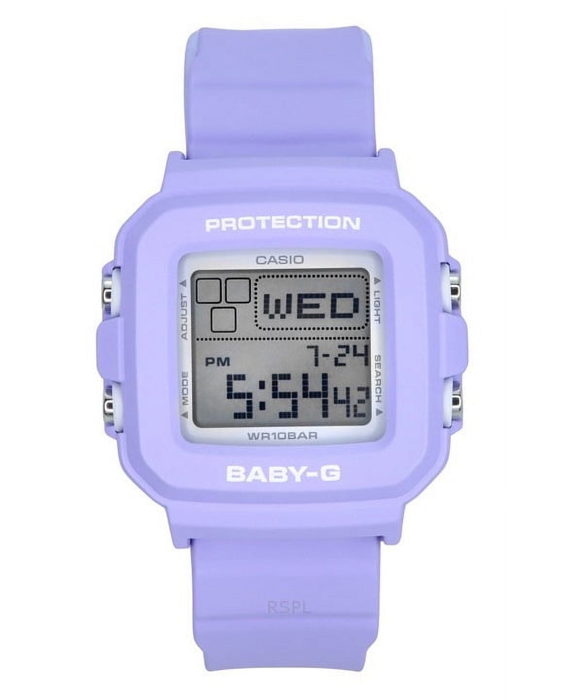 Casio Baby-G Women's Watch, Digital Flowery Spring Colours Quartz