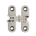 thumbnail image 4 of SOSS 203C4 1/2" x 1-3/4" Light Duty Invisible Hinge for 3/4" Doors Satin Brass Finish, 4 of 7