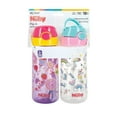 thumbnail image 2 of Nuby 2367457 18 oz Flip-it Printed Cups with Push Button Cap - 18 Month Plus - Pack of 2 - Case of 12, 2 of 4