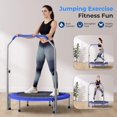 thumbnail image 2 of SereneLife Trampoline for Kids - Outdoor Recreational Backyard Trampoline with Net Enclosure, 2 of 7