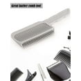 thumbnail image 3 of Luxtrada Fading Comb Professional Barber Clipper Blending Flat Top Hair Cutting Comb Heat Resistant Gradient Comb Salon Styling Tools, 3 of 9