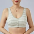 thumbnail image 7 of SCSAlgin Front Closure Bras for Women No Underwire Comfort Senior Wireless Snap Closing Bra, 7 of 7