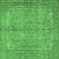thumbnail image 1 of Ahgly Company Indoor Square Persian Green Traditional Area Rugs, 8' Square, 1 of 1