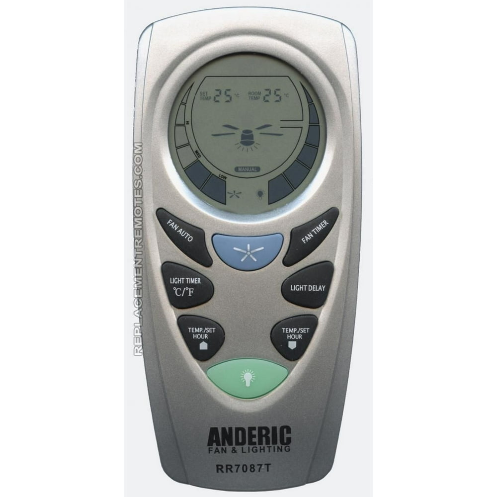 ANDERIC UC7087T with Fan Timer for Hampton Bay (p/n RR7087T) Ceiling