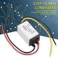 thumbnail image 4 of 8,40V to 5V 3A Voltage Regulator Converter, Water Resistant DC,DC  Module, 96% Efficiency for Car LED Screen, Monitor Camera, Fan, Water Pump, Motor, Router, Quick  QC3.0 USB, 4 of 7