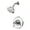 Polished Chrome, variant on Pfister LG89-7CBK Avalon Shower Trim Package - Nickel